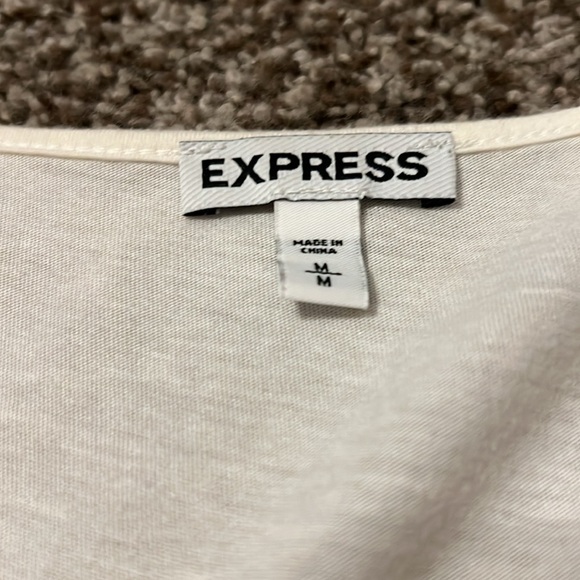 Express lace metallic tank size M - Picture 2 of 3